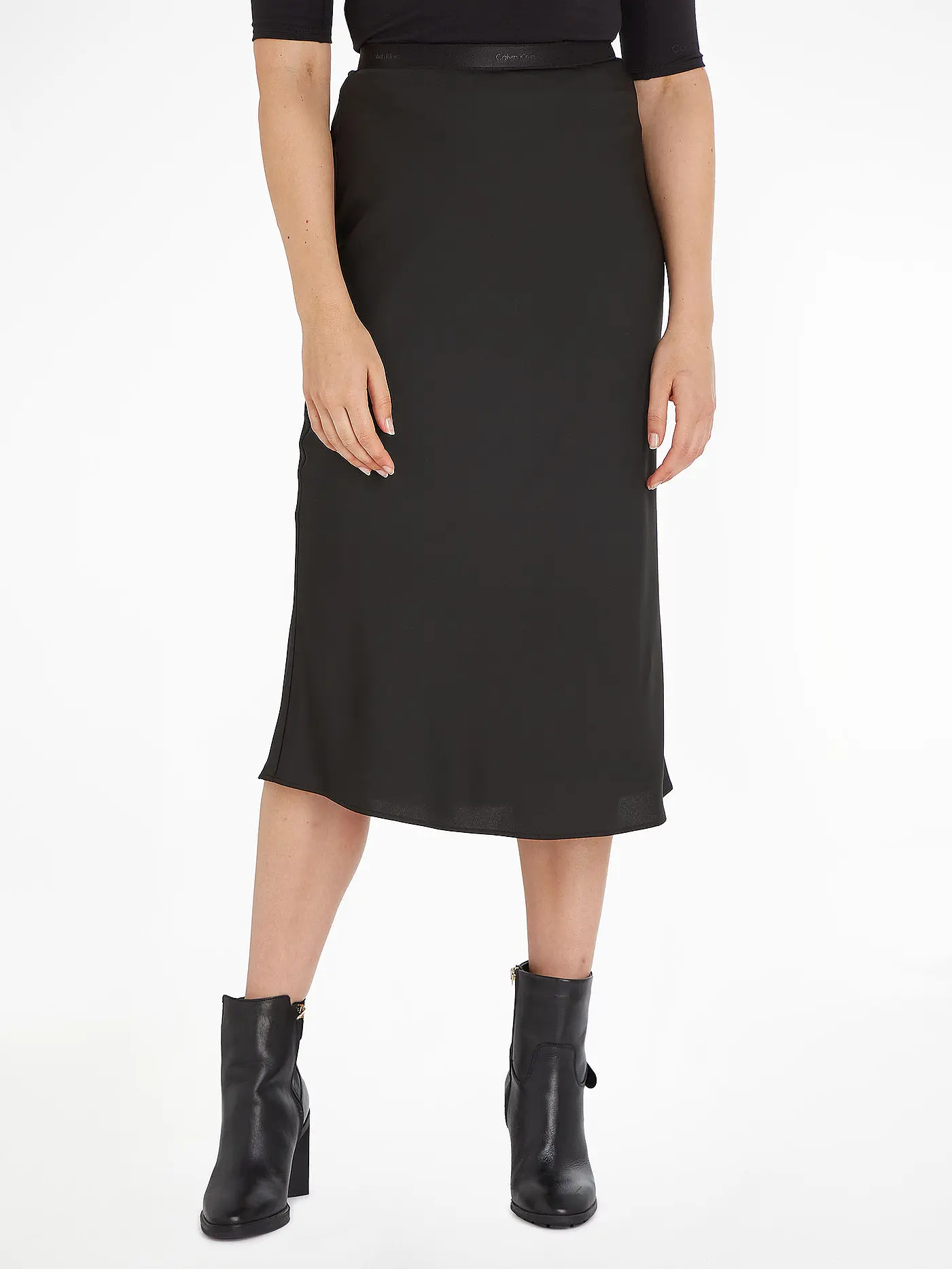 CALVIN KLEIN | Midirock | schwarz